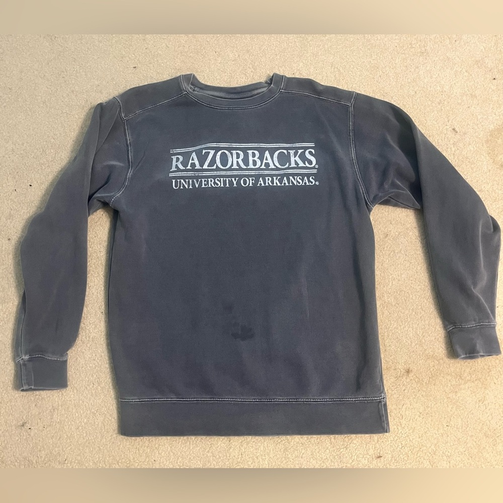 University of Arkansas Sweatshirt, Size Small